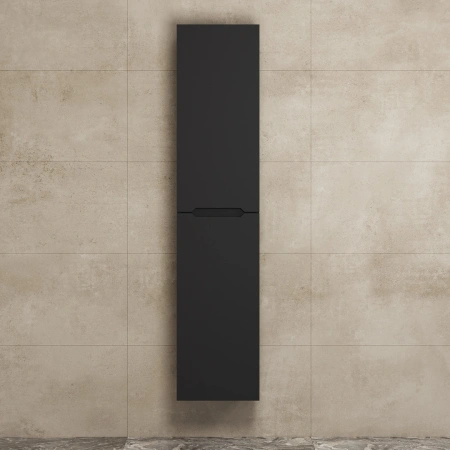 Шкаф-пенал Uperwood Tanos 291022257 черный матовый фото