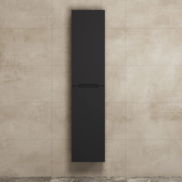 Шкаф-пенал Uperwood Tanos 291022257 черный матовый фото