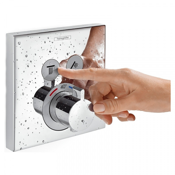 Термостатический смеситель для душа Hansgrohe ShowerSelect 15763700 фото