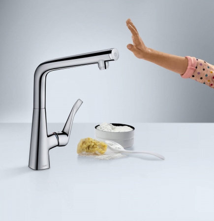Смеситель для кухни Hansgrohe Metris Select 14883800 фото