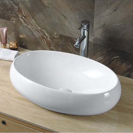 Накладная раковина CeramaLux N 9030А 59х41 фото