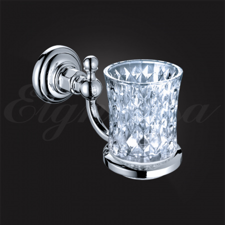 Стакан для зубных щеток Elghansa Praktic Chrome PRK-412 фото