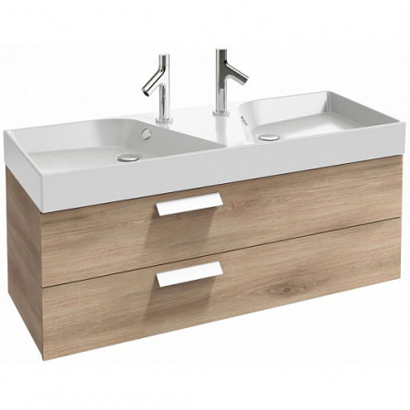 Тумба с двойной раковиной Jacob Delafon Rythmik EB1305-E10 фото