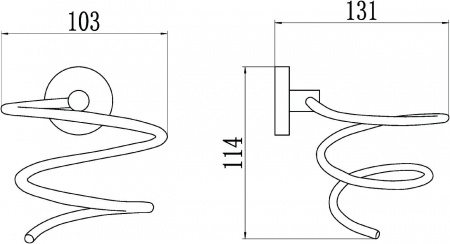 Держатель для фена Savol 87 S-008755 фото