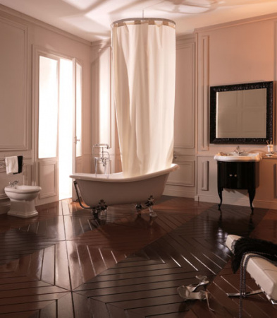 Ванна Kerasan Retro 105593 bi/br 170х77 на ножках фото