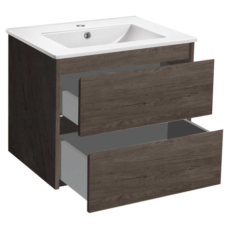 Тумба под раковину Vincea Gio VMC-2G600RO R.Oak 60 см фото