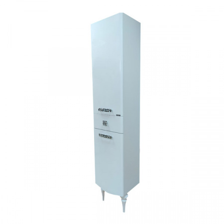 Шкаф-пенал Comforty Монако-40 левая белый глянец фото