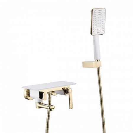 Смеситель для ванны с душем Lemark Mista LM6414WG фото