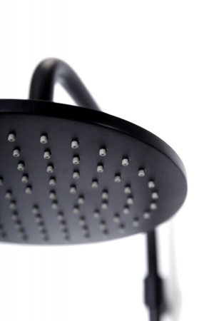 Душевая система (стойка) Cezares Nautic NAUTIC-CD-NOP черная матовая фото