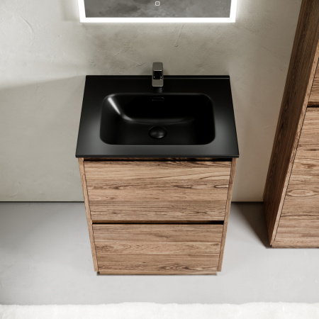 Тумба под раковину Sancos Libra Floor LB60FECH дуб чарльстон фото