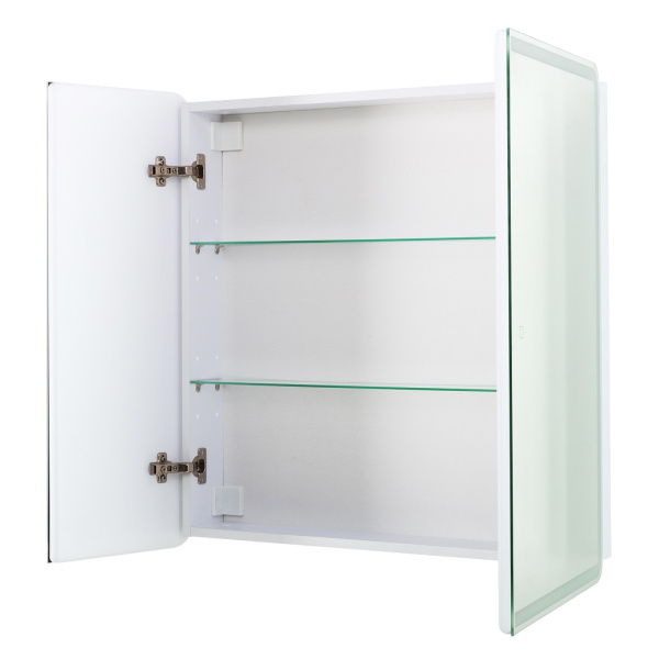 Зеркало-шкаф со встроенной подсветкой и сенсорным выключателем BelBagno SPC-MAR-800/800-2A-LED-TCH 80x80 фото