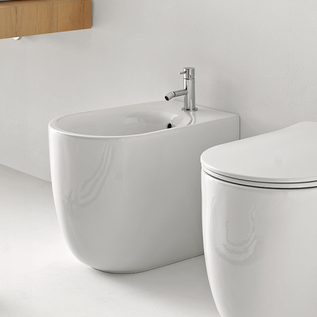 Биде напольное Kerasan Nolita 532001*1 фото