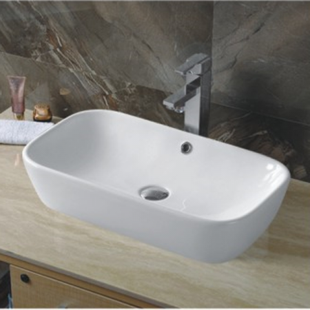 Накладная раковина CeramaLux N 9217 61х34 фото