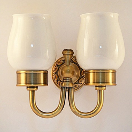 Двойной стакан для зубных щеток Magliezza Primavera 80306-br фото