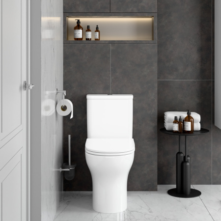 Унитаз напольный со смывом торнадо VitrA M50 9889B003-7200 сиденьем фото