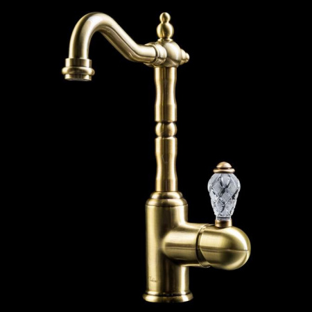 Высокий смеситель для раковины Boheme Crystal 302-CRST фото