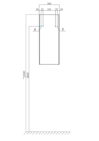 Подвесной шкаф Акватон Асти 1A262903AX010 белый глянцевый / ясень шимо фото