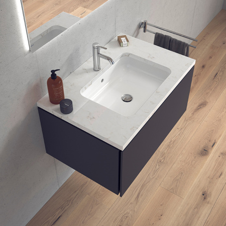 Раковина встраиваемая снизу Duravit D-Code 0457480000 48x34 фото