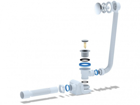 Слив-перелив для ванны Cezares CZR-STP2-01 фото