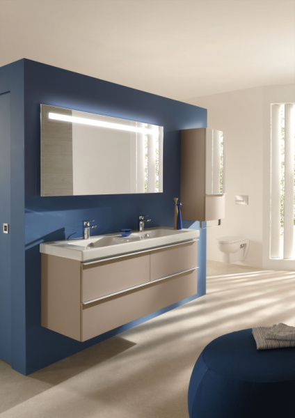 Зеркало с подсветкой и подогревом Jacob Delafon Parallel EB1418-NF 120 см фото