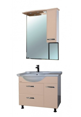 Тумба под раковину Bellezza Балтика-90 бежевая фото