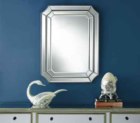 Зеркало в раме Art-Zerkalo Liberty MD1952SL 76x107 cеребро шампань фото