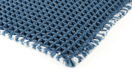 Коврик для ванны Fixsen Soft FX-4001C 40x60 синий фото