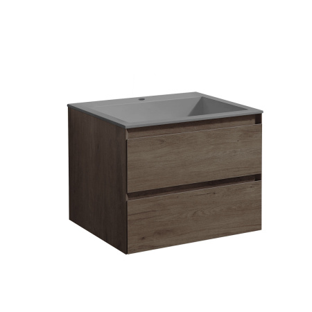 Тумба под раковину Vincea Luka VMC-2L600RO R.Oak 60 см фото