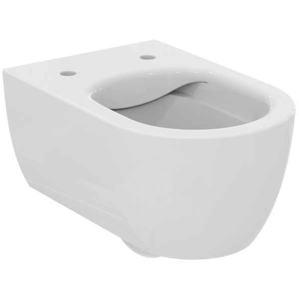 Подвесной унитаз безободковый Ideal Standard Blend Curve T465501 цвет: белый, с технологией смыва RimLS+ фото