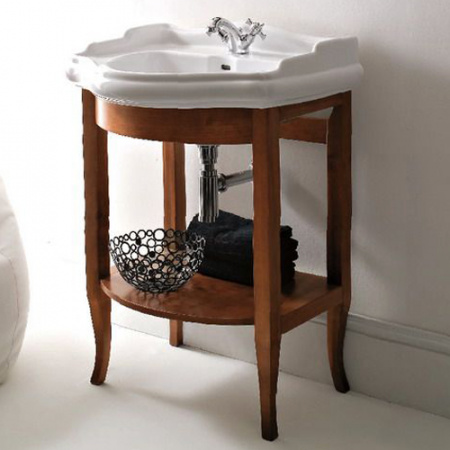 Консоль под раковину Kerasan Retro 735040 noce фото