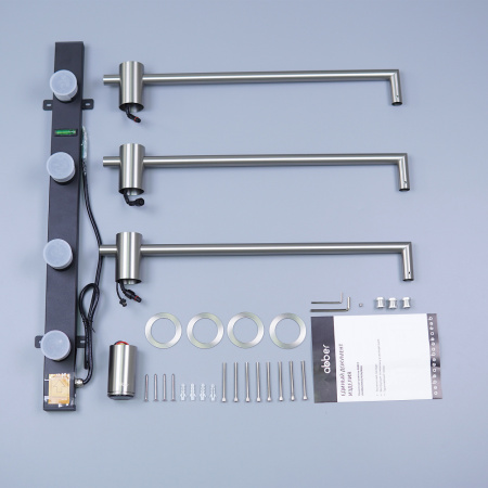 Электрический полотенцесушитель Abber Charme AH4003BST сталь брашированная фото