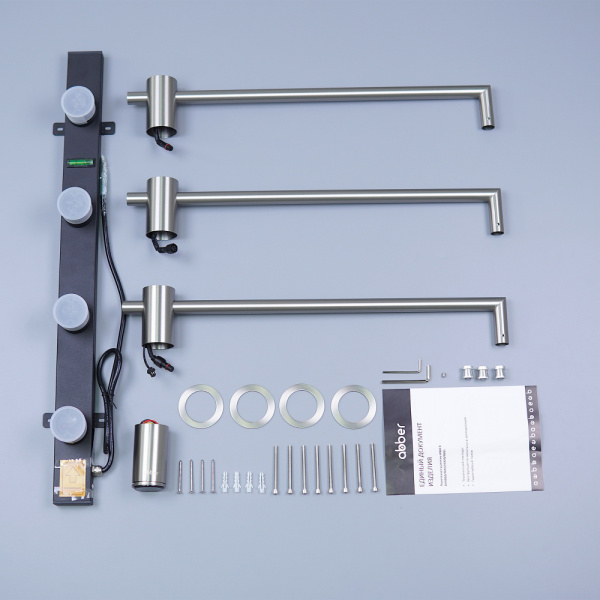 Электрический полотенцесушитель Abber Charme AH4003BST сталь брашированная фото