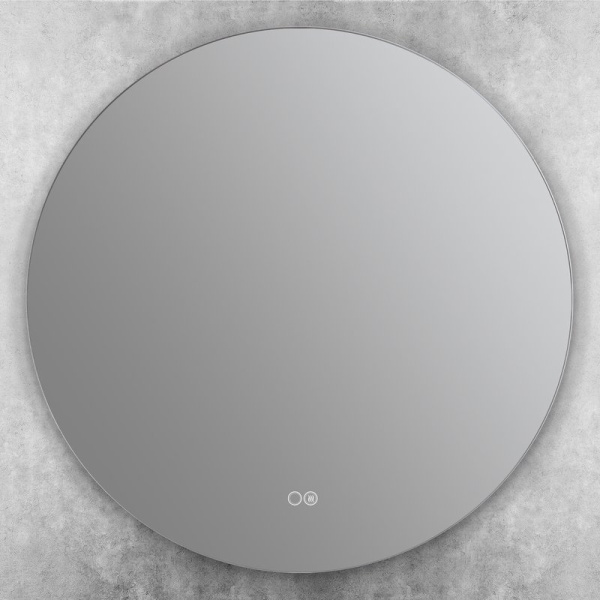 Зеркало с подсветкой и анти-паром Art&Max Sanremo AM-San-700-DS-F-H 70x70 фото