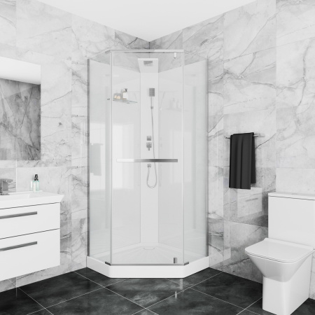 Душевая кабина Cerutti SPA Chika CHIKA901T 90x90 фото