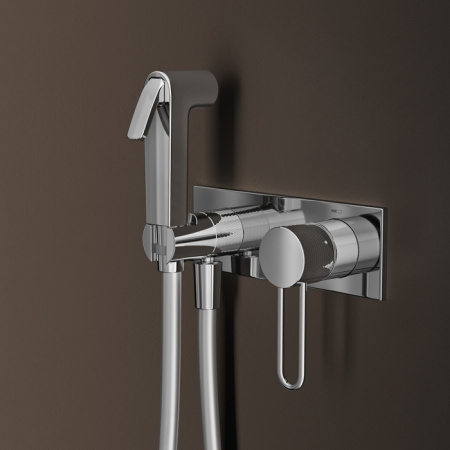 Гигиенический душ со смесителем Iddis Duna DUNSBV0i08 хром фото