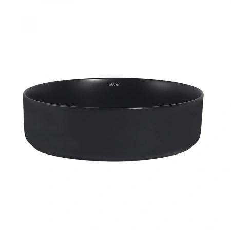 Накладная раковина Abber Bequem AC2109MB 40x40 черная матовая фото