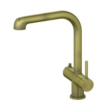 Смеситель для кухни с подключением фильтра Timo Saona 2346/02FL Антик фото