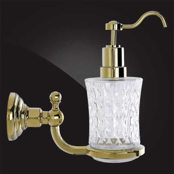Дозатор для жидкого мыла Elghansa Praktic Gold PRK-472-Gold фото