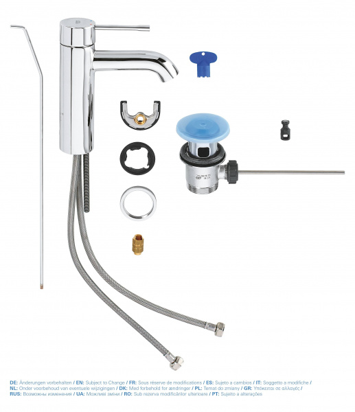 Смеситель для раковины Grohe Essence New 23589001 фото