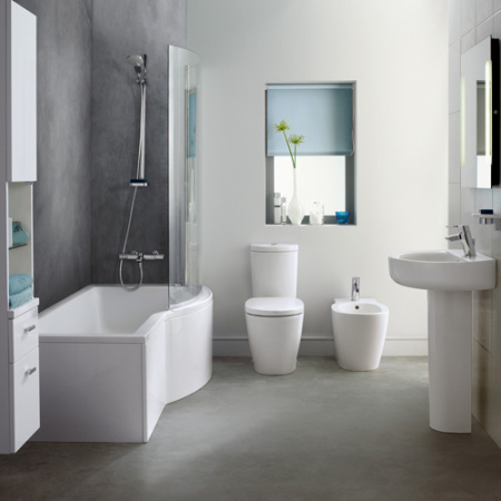 Унитаз напольный Ideal Standard Connect E803701 с бачком Arc E785601 фото