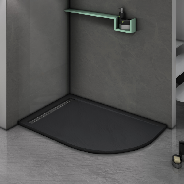 Поддон для душа Weltwasser Stone WW TRR 12090 STONE-BL L 120x90 фото
