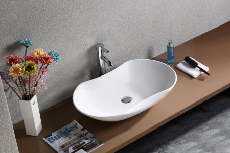 Накладная раковина CeramaLux N 9175 66,5х41 фото