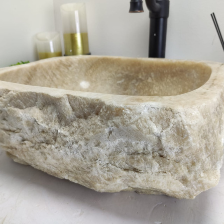 Накладная раковина из оникса Erozy Sunset EO-00469 (41*35*15см) фото