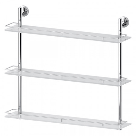 Полка с ограничителем тройная FBS Luxia LUX 071 70 см фото