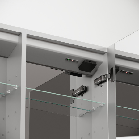 Зеркало-шкаф с подсветкой Sancos Evoke SC80100 100x70 фото