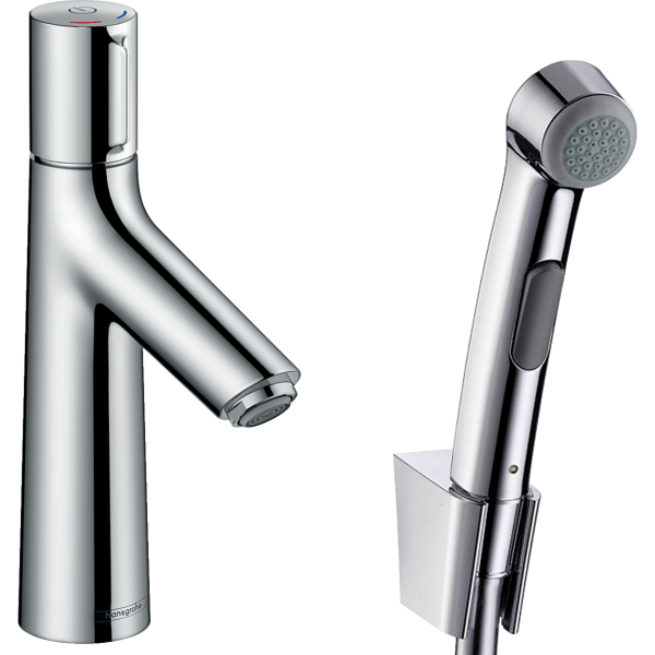 Смеситель для раковины с гигиеническим душем Hansgrohe Тalis Select S 72291000 фото