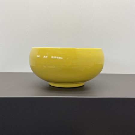 Детская накладная раковина Comforty 5004Y 00-00006529 32x32 желтая фото