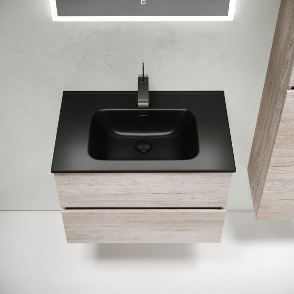 Тумба под раковину Sancos Urban UR70EG дуб галифакс натуральный фото