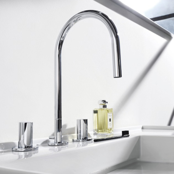 Смеситель для раковины на три отверстия Laufen Kartell 3.1233.3.004.220.1 фото