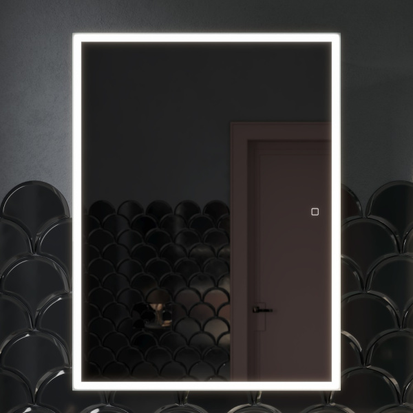 Зеркало-шкаф с подсветкой Sancos Cube CU600 60x80 фото